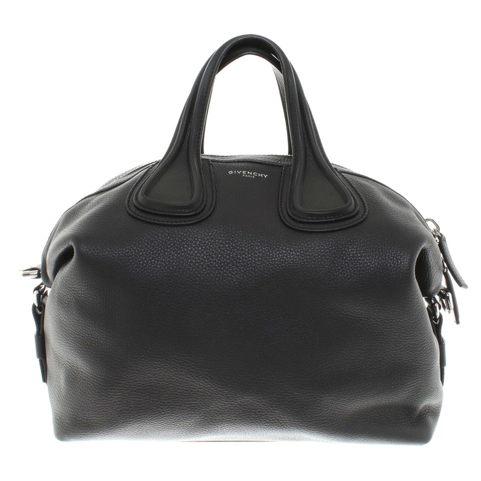 Givenchy sac à main en cuir noir