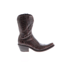 Gianni Barbato Brown ankle boots