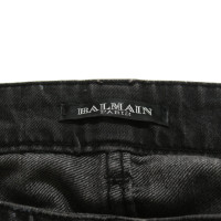 Balmain Jeans aus Baumwolle in Grau