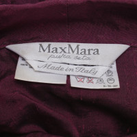 Max Mara Hemdblusenkleid in Fuchsia