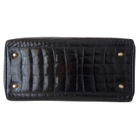 Christian Dior "Medium Lady Dior" made of crocodile leather