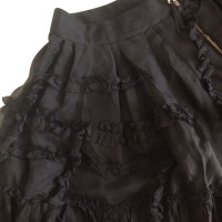 D&G Silk skirt with ruffles