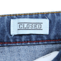 Closed High-Waist-Jeans in blue