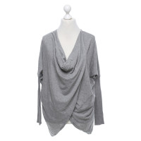 All Saints Tricot en Coton en Gris