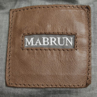 Mabrun The used-look leather jacket