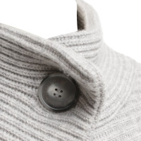 Hemisphere cardigan in maglia in grigio