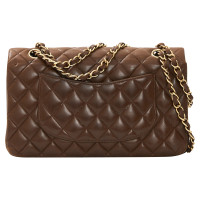 Chanel Classic Flap Bag Medium Leather in Ochre