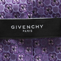 Givenchy Violet silk tie 