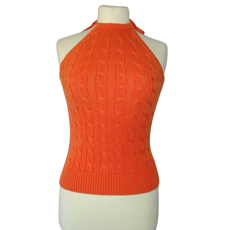 Ralph Lauren Top Knit a Orange