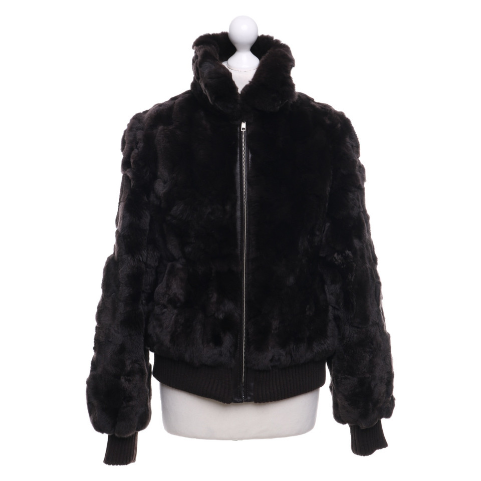 Other Designer Biscote jacket in rabbit fur