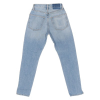 Frame Denim Jeans in Cotone in Blu