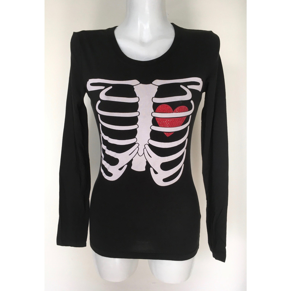 Moschino Love Top Cotton in Black