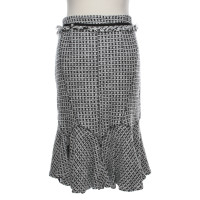 Karen Millen rok in zwart / wit