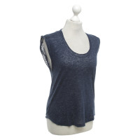 Isabel Marant Top en bleu foncé