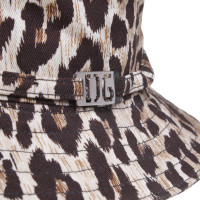 Dolce & Gabbana Bonnet de pêcheur à motif léopard