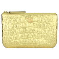 Chanel Borsette/Portafoglio in Pelle in Oro