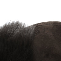 Furry Hoed/Muts Bont in Bruin