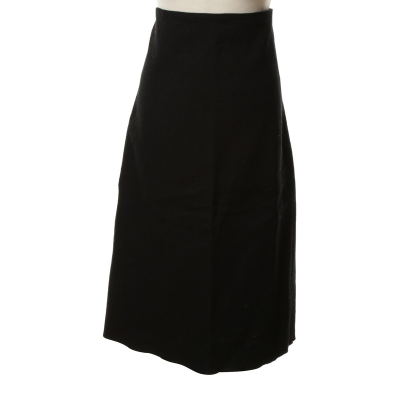 Jil Sander skirt in black