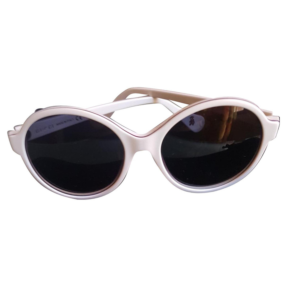 Gucci Sonnenbrille in Weiß