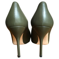 Gucci Peep-toes in olive green
