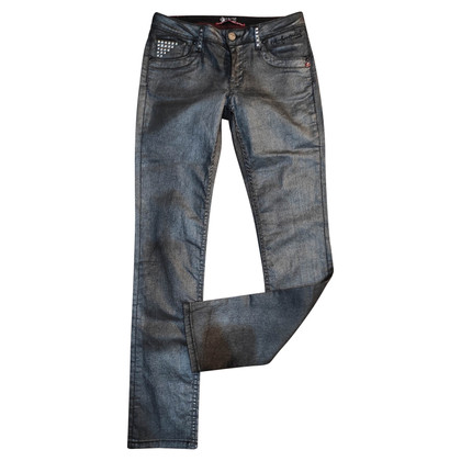 & Other Stories Jeans in Cotone in Argenteo
