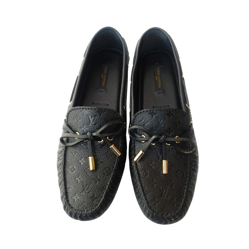 Louis Vuitton Gloria flat loafers from Empreinte leather
