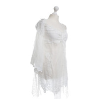 Anjuna Kurzes Kleid in Weiß