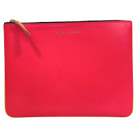 Comme Des Garçons Clutch aus Leder