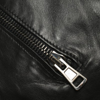 Vent Couvert Jacke/Mantel aus Leder in Schwarz