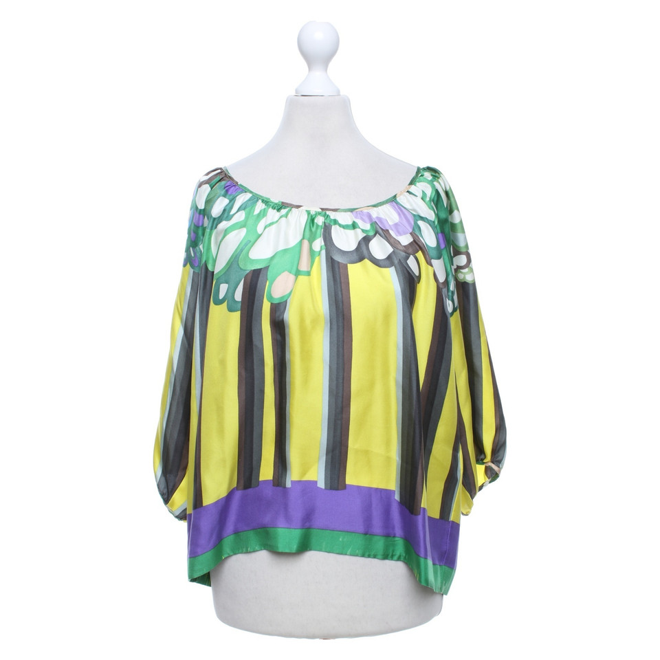 See By Chloé Zijden blouse in multicolor