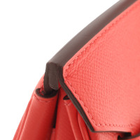 Hermès Birkin Bag 35 Leer in Rood
