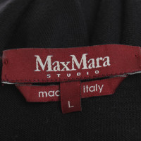 Max Mara Gebreide jurk in zwart