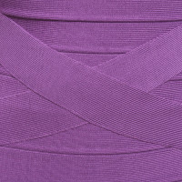 Hervé Léger Robe en violet