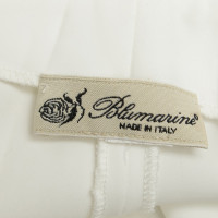 Blumarine Flares in White