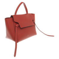 Céline Belt Bag Mini aus Leder in Rot