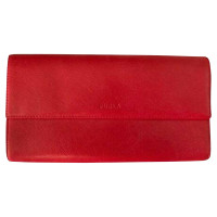 Furla Shoulder bag Leather in Red