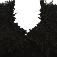 Anna Sui Cappotto di pelliccia ecologica