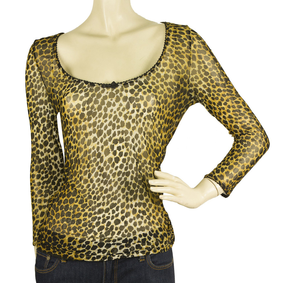 Dolce & Gabbana Top met animal print