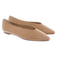 Aeyde Slippers/Ballerinas Leather in Brown
