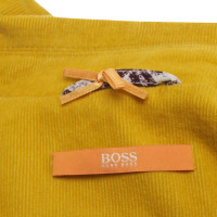 Hugo Boss Cord blazer in yellow