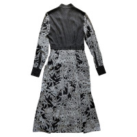 Diane Von Furstenberg Midi zijden jurk