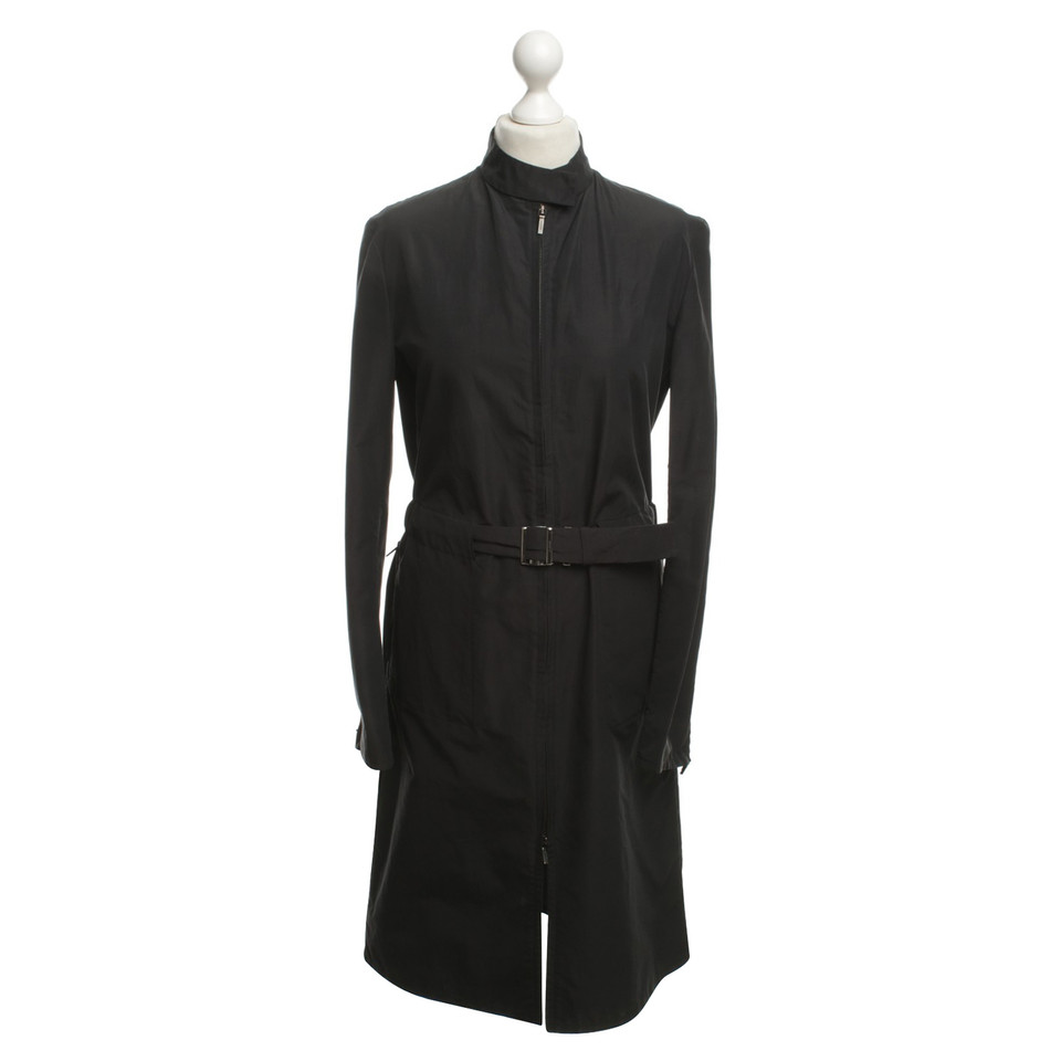 Jil Sander Raincoat in black