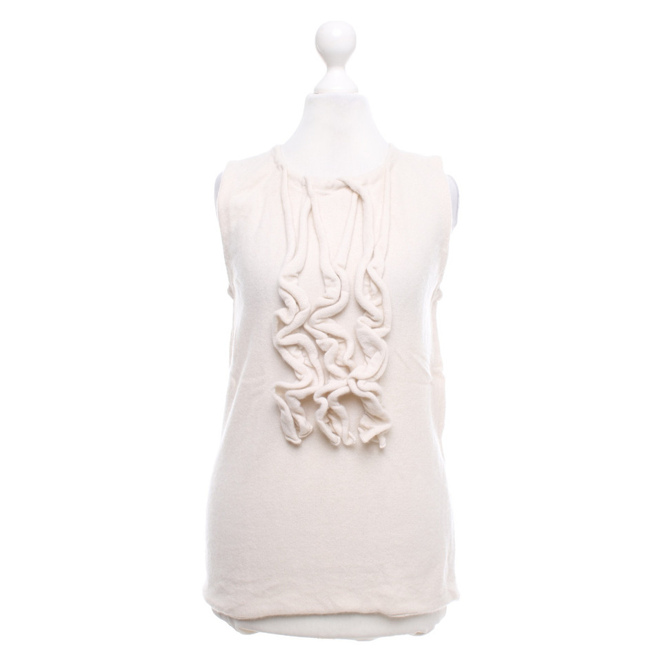 Tory Burch Stricktop en beige