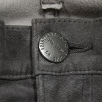 Current Elliott Trousers Suede in Grey