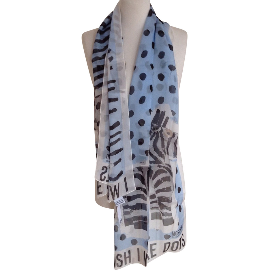 Moschino Cheap And Chic Scarf/Shawl Silk