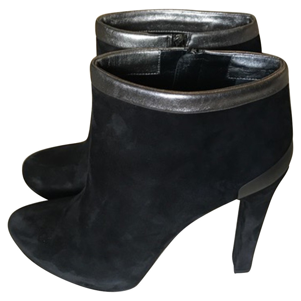 Fendi Bottines en Daim en Noir