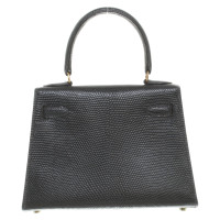 Hermès Kelly Bag 20 Leer in Blauw