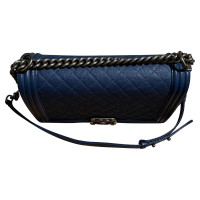 Chanel Boy Bag in Pelle in Blu