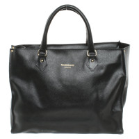 Russell & Bromley Shopper aus Leder in Schwarz