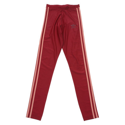 Adidas Paire de Pantalon en Rouge